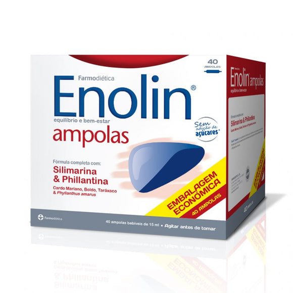 Enolin 40 Ampolas - Crisdietética