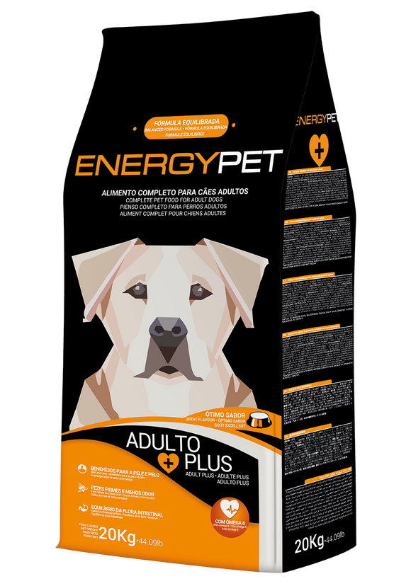 Energy Pet Adulto Plus 20kg - Crisdietética