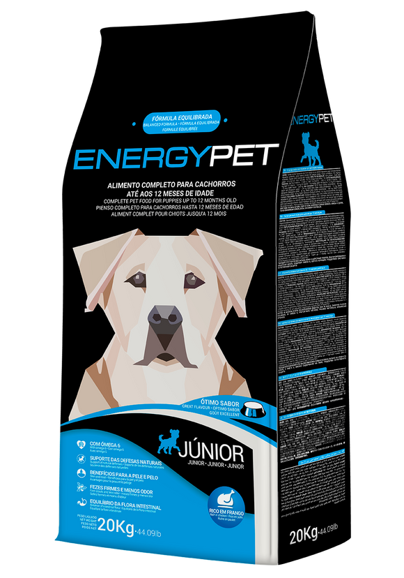 Energy Pet Junior 20kg - Crisdietética