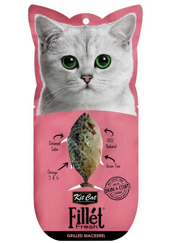 Kit Cat FilletFresh Cavala Grelhada 30g - Crisdietética