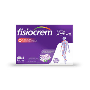 4 aktive Pflaster - Fisiocreme - Crisdietética