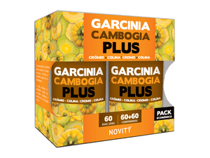 GARCINIA CAMBOGIA PLUS (60 + 60) TABLETAS - Celeiro da Saúde Lda