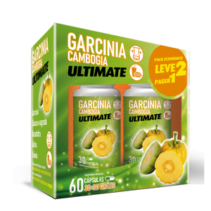Pack: Take 2 Pay 1 Garcinia Cambogia Ultimate 30+30 Capsules - Fharmonat - Crisdietética
