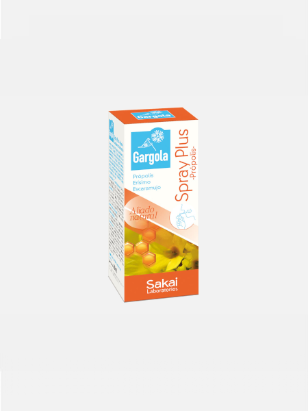 Gargola Spray Plus 30ml - Sakai - Crisdietética