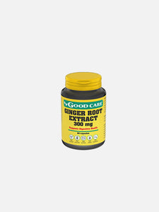 Ingwerwurzelextrakt 300 mg 60 Kapseln - Good Care - Crisdietética