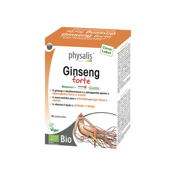 Ginseng Forte 30 Comprimidos - Physalis - Crisdietética