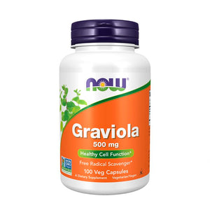 Graviola 500mg 100 capsules - Now - Crisdietética