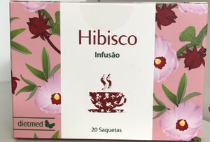 Hibiscus Tea 20 Sachets - Dietmed - Chrysdietética