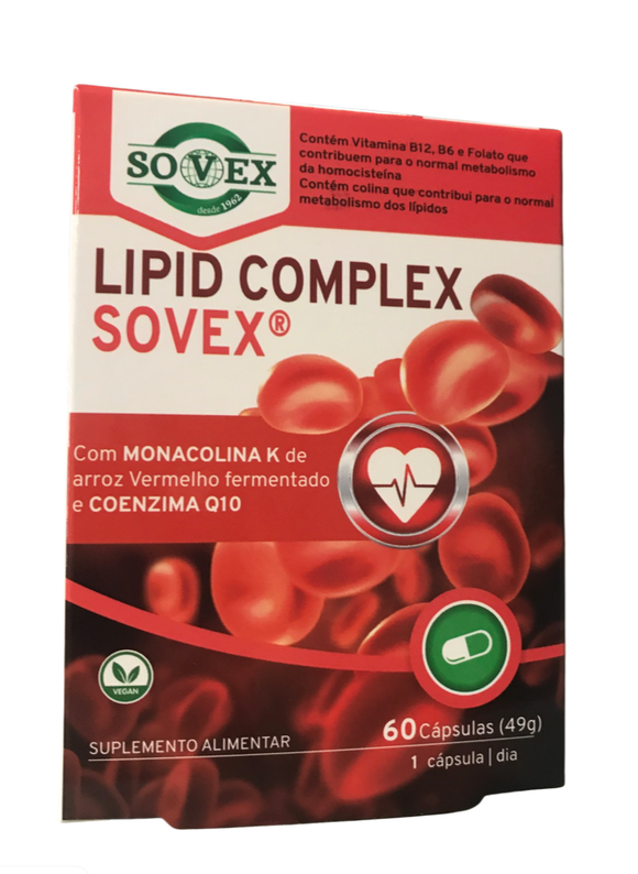 Lipid Complex 60 Cápsulas - Sovex - Crisdietética