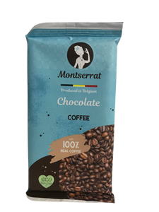 Dark Chocolate with BIO Coffee 80gr - Montserrat - Crisdietética