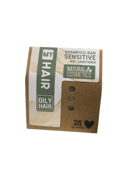 Shampoo Bar Sensitive Oily Hair 60 gr - Accentra - Crisdietética
