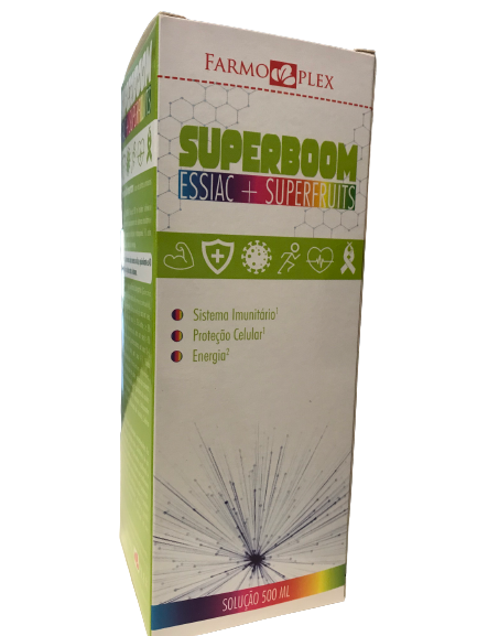 Superboom Essiac + Superfruits 500 ml - Farmoplex - Crisdietética