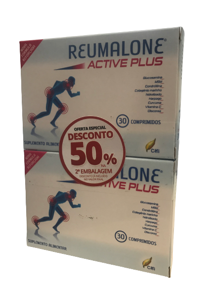 Reumalone Active Plus Pack 30 Comp +30 Comp - CHI - Crisdietética