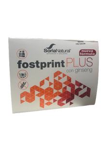 Fostprint Plus au Ginseng 20 Ampoules - Soria Natural - Crisdietética