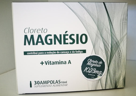 Cloreto Magnésio + Vitamina A 30 Ampolas - Dalipharma - Crisdietética