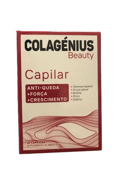 Colagénius Beauty Capilar 30 Cápsulas - Uriach - Crisdietética