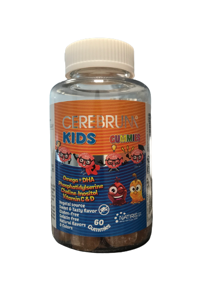 Cerebrum Kids Gummies 60 gomas - Natiris - Crisdietética