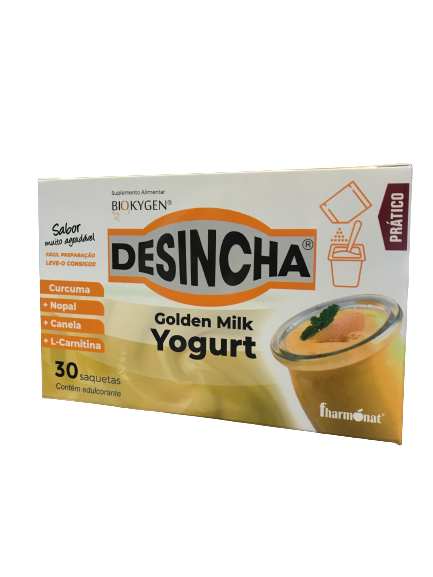 Desincha Golden Milk Yogurt 30 Saquetas - Biokygen - Crisdietética
