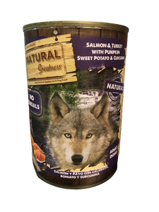 Salmon & Turkey Wet Feed 400g -Natural Greatness - Crisdietética