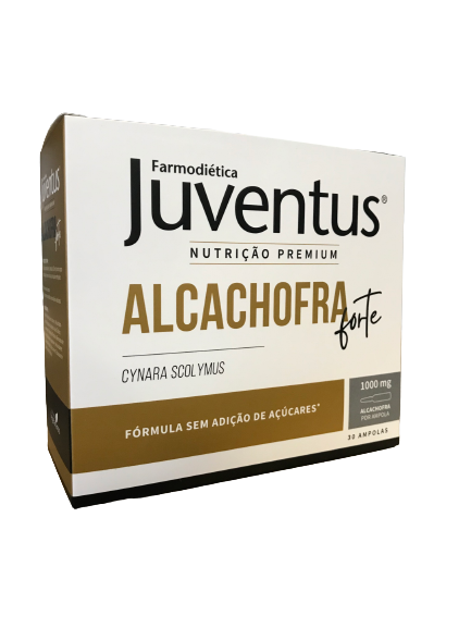 Juventus Alcachofra Forte 30 Ampolas - Farmodietica - Crisdietética