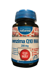 Coenzima Q10 Max 200mg 30 Capsule - Naturmil - Crisdietética