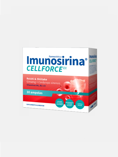 Imunosirina Cellforce Rx 30 ampolas - Farmodiética - Crisdietética