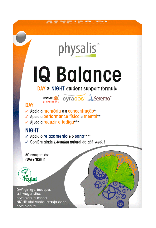 IQ Balance Day & Night 60 Cápsulas - Physalis - Crisdietética
