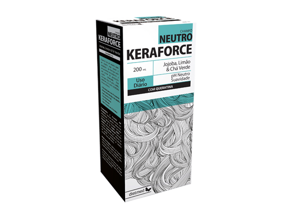 Keraforce Shampoo Neutro 200ml - Dietmed - Crisdietética