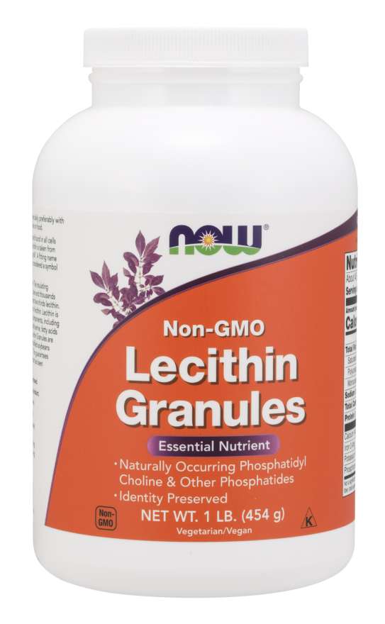 Lecithin Granules 453,5g - Now - Crisdietética