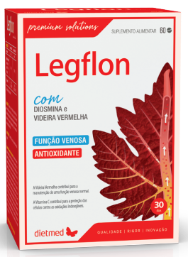 Legflon 60 Comprimidos - Dietmed - Crisdietética