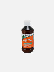Liquid Magnesium with Trace Minerals 237ml - Now - Chrysdietética