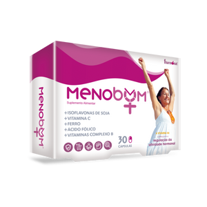 Menobom 500mg 30 Cápsulas - Fharmonat - Chrysdietética