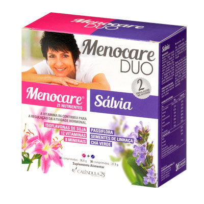 Menocare Duo 60 Comprimidos - Calendula - Crisdietética