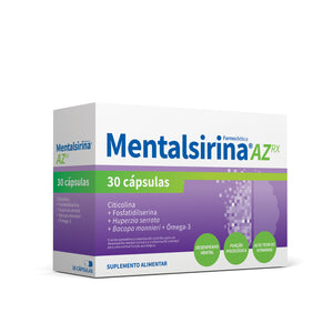Mentalsirina AZ RX 30 Capsules - Farmodietica - Crisdietética