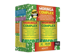 Moringa Complex 30 + 30 capsules - Novity - Crisdietética