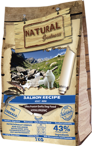 Natural Greatness Dog Salmon Sensitive Mini 2kg - Crisdietética