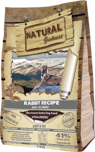 Natural Greatness Dog Rabbit Light & Fit 2kg - Chrysdietetic