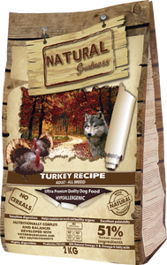 Natural Greatness Dog Turkey 2kg - Crisdietética