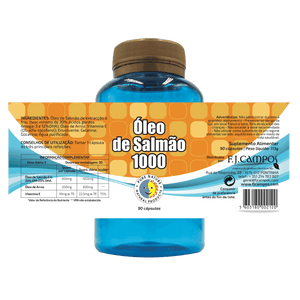 Aceite de Salmón 1000 90 Cápsulas - Pure Nature - Crisdietética