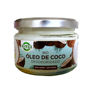 Óleo de Coco Bio Desodorizado 225 ml - Sovex - Crisdietética