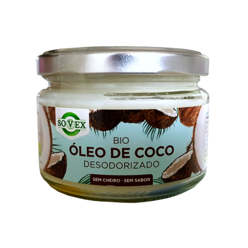Óleo de Coco Bio Desodorizado 225 ml - Sovex - Crisdietética