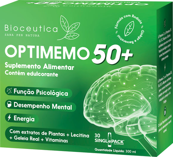 Optimemo 50+ 30 Ampolas - Bioceutica - Crisdietética