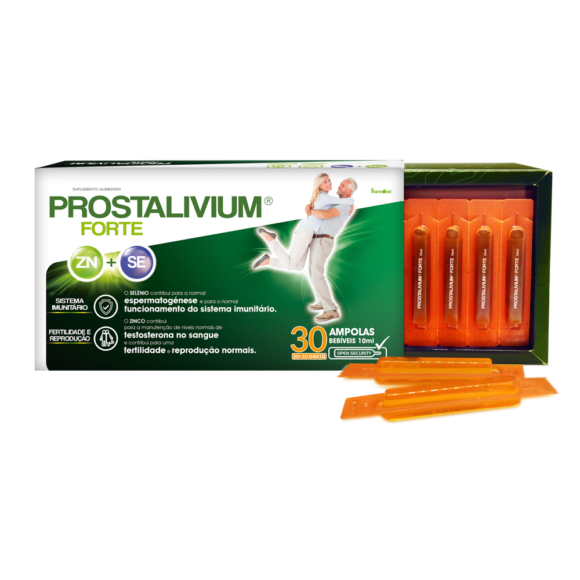 Prostalivium Forte 30 Ampolas - Fharmonat - Crisdietética