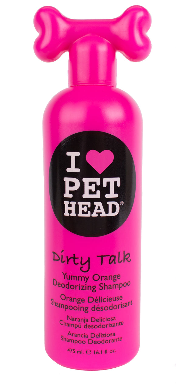Pet Head Dirty Talk Shampoo 475ml - Yummy Orange - Crisdietética