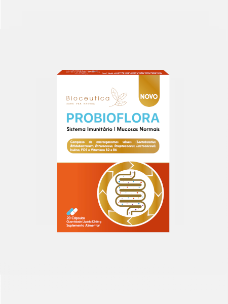 Probioflora 20 Cápsulas - Bioceutica - Crisdietética