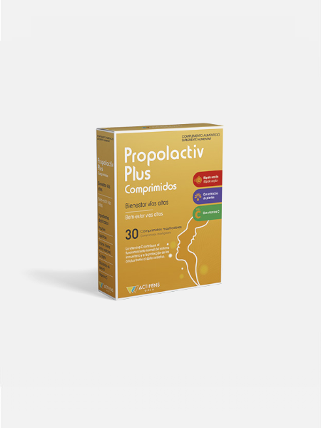 Propolactiv Plus 30 Pastilhas - Herbora - Crisdietética