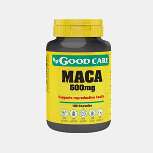 Maca 500mg 100 capsules - Good Care - Crisdietética