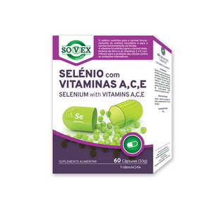Selenium ACE 60 粒膠囊 - Sovex - Crisdietética