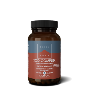 Sod Complex whit Catalase 50 粒胶囊 - 纽芬兰 - Chrysdietética