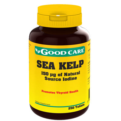 Sea Kelp 150mcg 250 Comprimidos - Good Care - Crisdietética